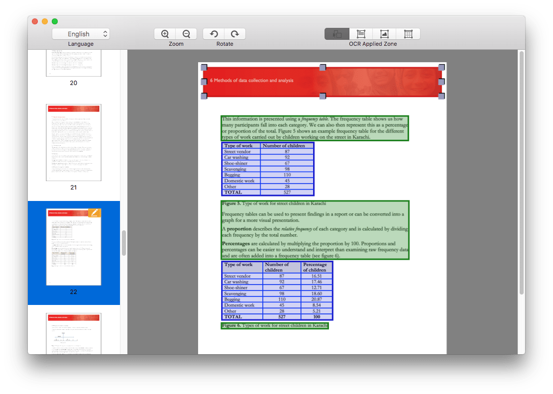 formatting excel for pdf mac